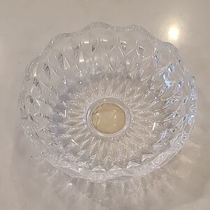 Gorgeous Genuine Vintage Lead Crystal Dish